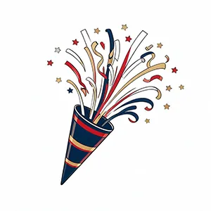 Party Poppers