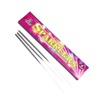 7" Gold Sparklers