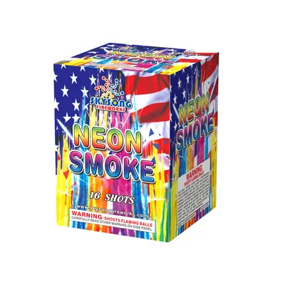Neon Smoke 16Shots - Daytime Fireworks