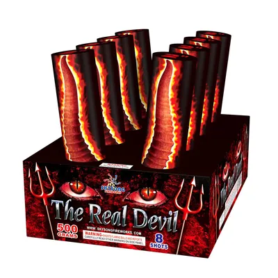 The Real Devil 2" 8Shots V Shape Cake