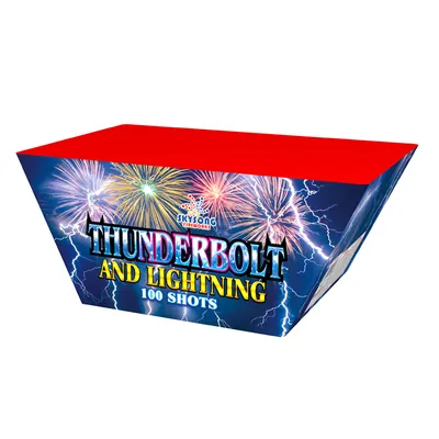 Thunderbolt and Lightning 100Shots Fan Cake