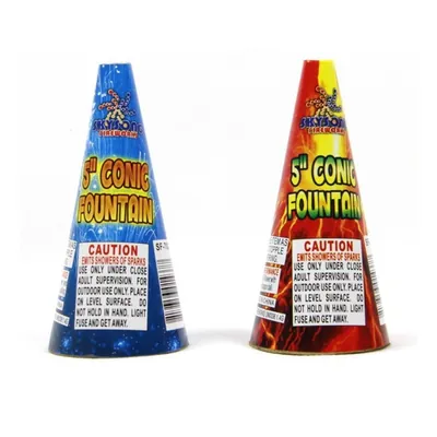 5" Conic Fountain