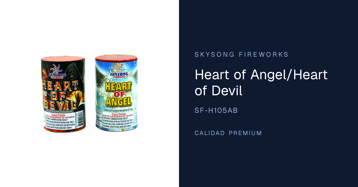 Heart of Angel/Heart of Devil | Skysong Fireworks