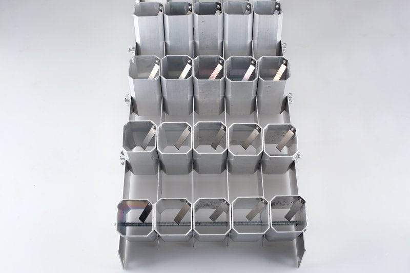 rack for pyrotechnics