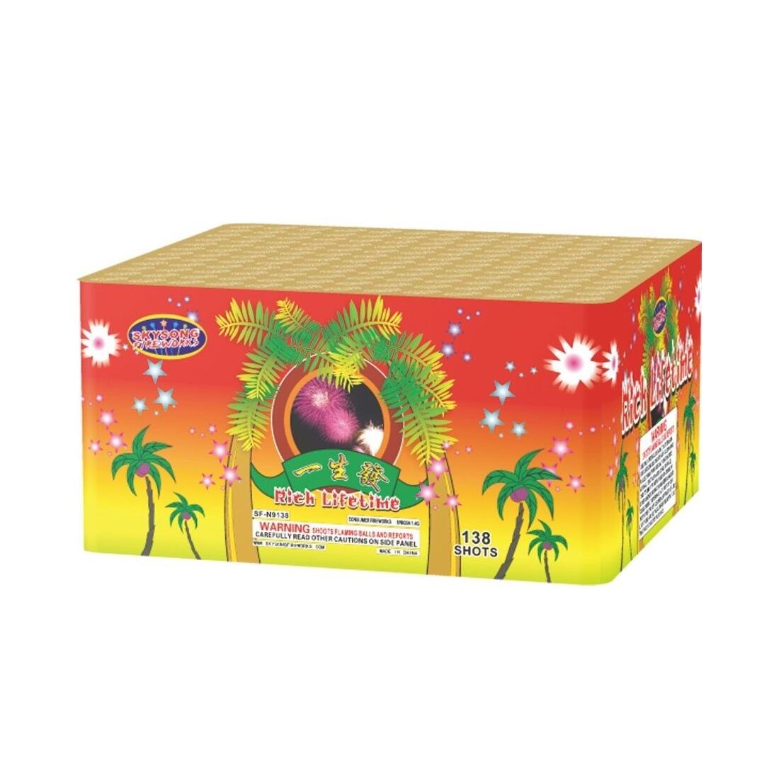 138Shots Cake Fireworks
