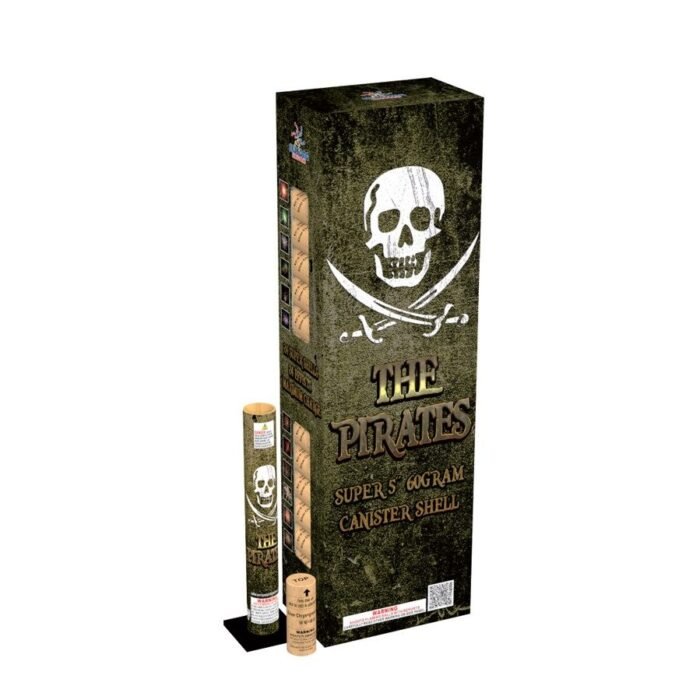 5" THE PIRATES 60GRAM CANISTER SHELLS