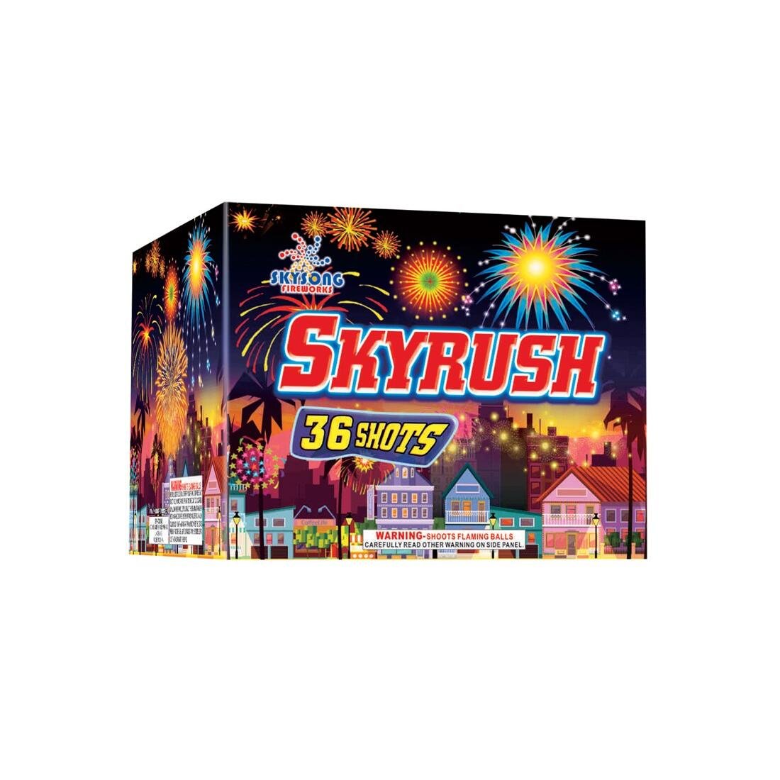 Skyrush 36Shots Fireworks