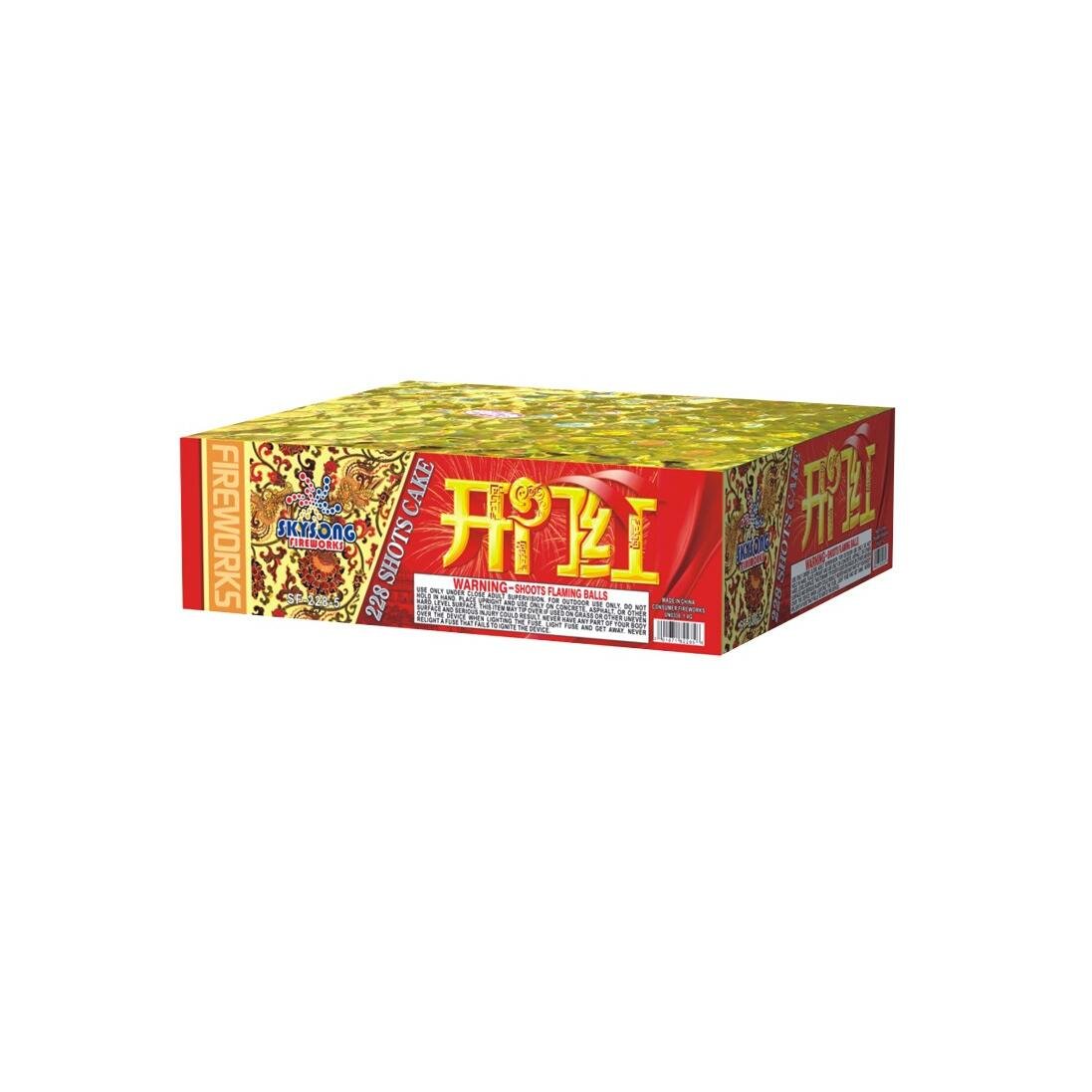 228Shots Cake Fireworks