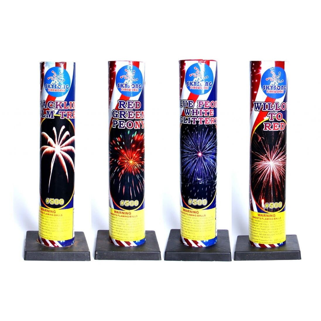 NO 500 Single Shot W/Base Fireworks
