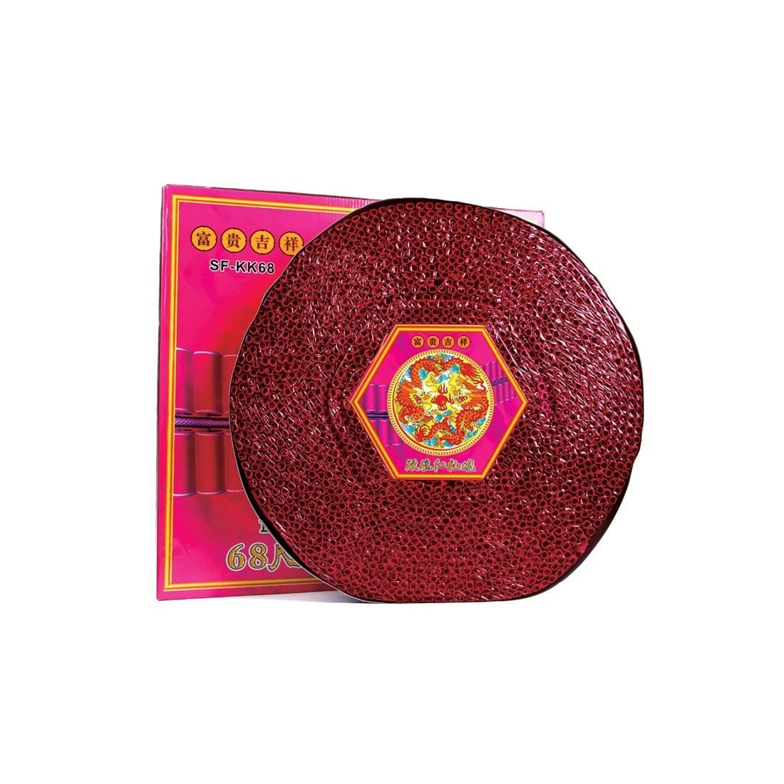 Rose Color Firecrackers 68Feet