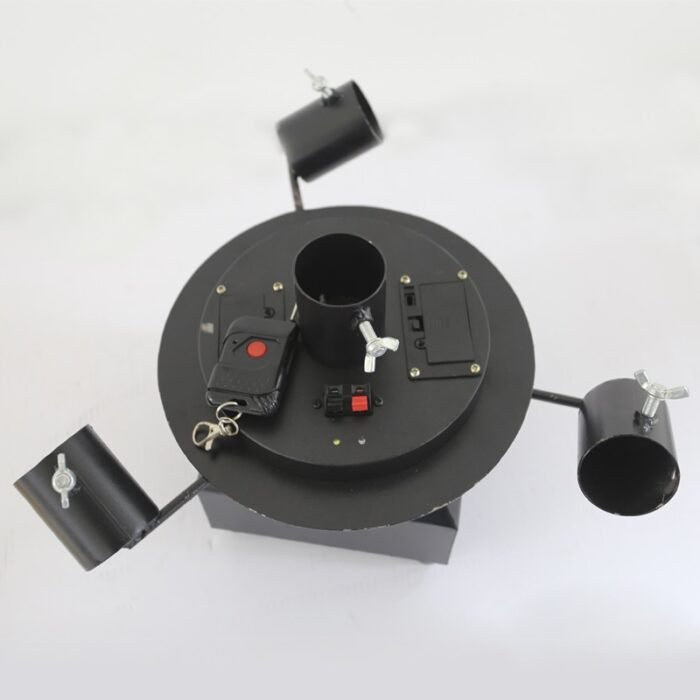 Rotate Cold Spark Firework Machine Wireless Remote Indoor Outdoor Fountain Fireworks for Wedding Christmas Party Stage Equipment
