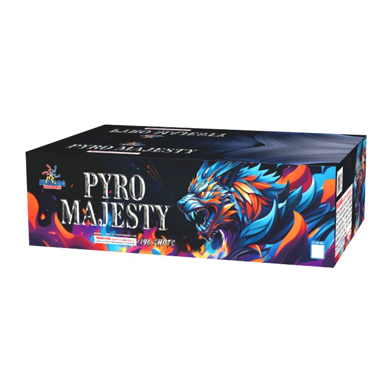 S03666 196Shots Pyro Majesty Compound - Skysong Fireworks