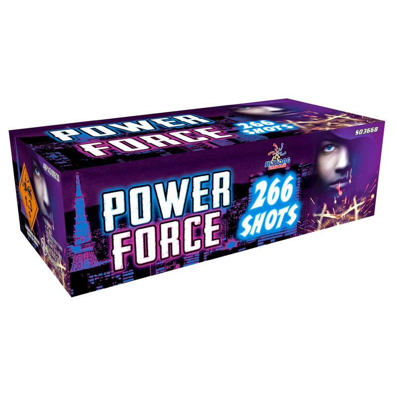 S03668 Power Force 266Shots Compound Fireworks