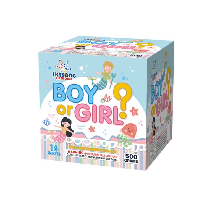 Boy or Girl Gender Reveal Fireworks