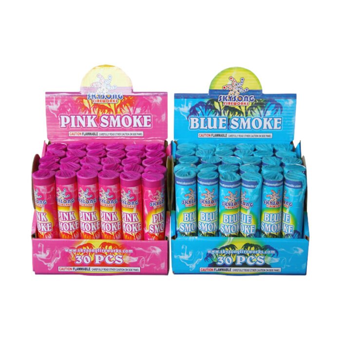 Blue or Pink Smoke Bomb