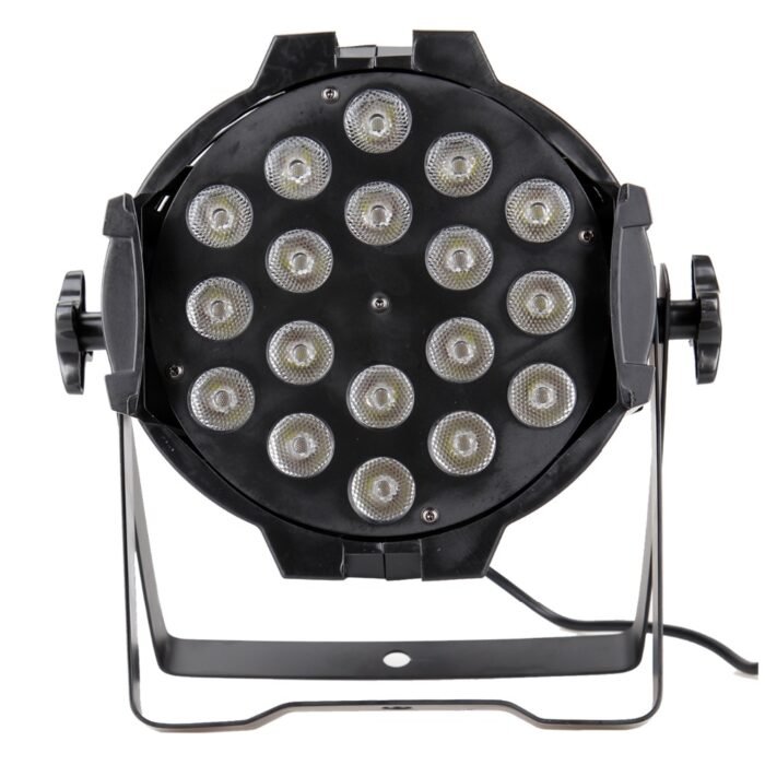 2Pcs 18x8W RGBW LED PAR Light Stage Wash DMX 8CH DJ Disco Party Show DJ Wedding - Image 2