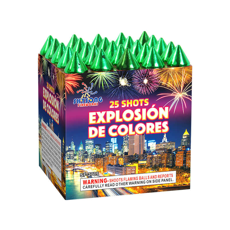 Explosión de Colores 25Shots with Cap