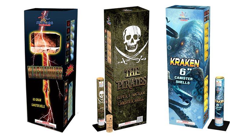 warhammer Kraken The pirates canister shells warhammer Kraken The pirates canister shells